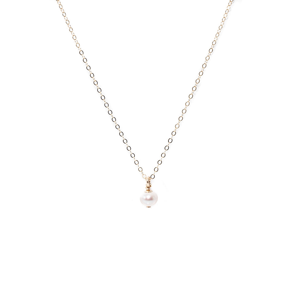 Elegant 14k gold filled Freshwater Pearl necklace