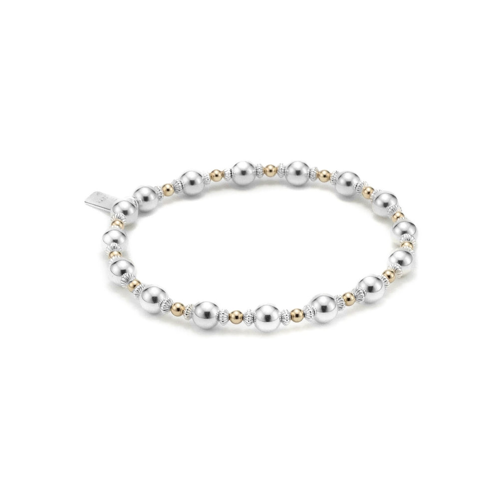 Allegra stacking bracelet with 14-karat gold