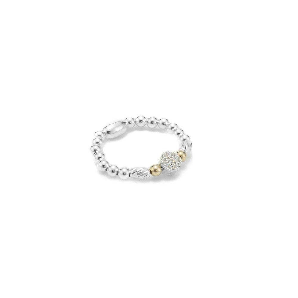 Sofi Stacking ring with Cubic Zirconia stones