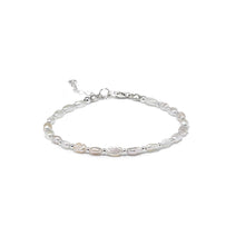 Load image into Gallery viewer, Elegant Freshwater pearl 925 silver bracelet