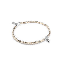 Load image into Gallery viewer, Luxury 14k gold filled gift bracelet with tiny puffed heart charm