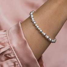 Load image into Gallery viewer, Elegant Lace 925 sterling silver stacking bracelet