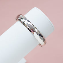 Load image into Gallery viewer, Luxury Hammered 925 sterling silver cuff/bangle