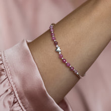 Load image into Gallery viewer, Little heart and Tourmaline bracelet