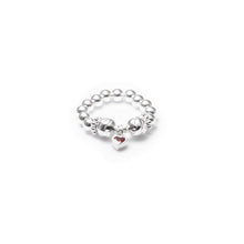 Load image into Gallery viewer, Little Love silver stacking ring