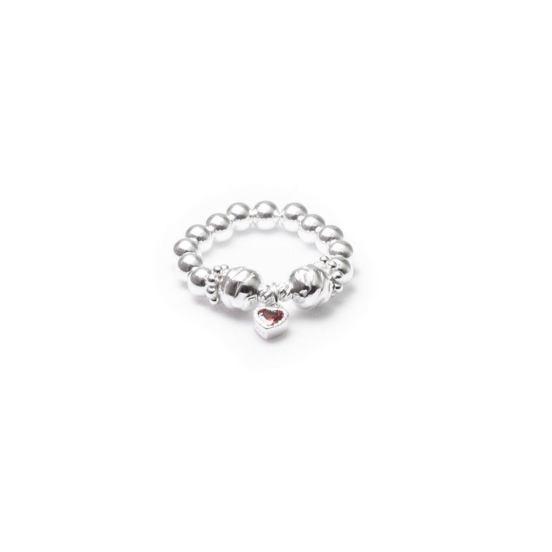 Little Love silver stacking ring